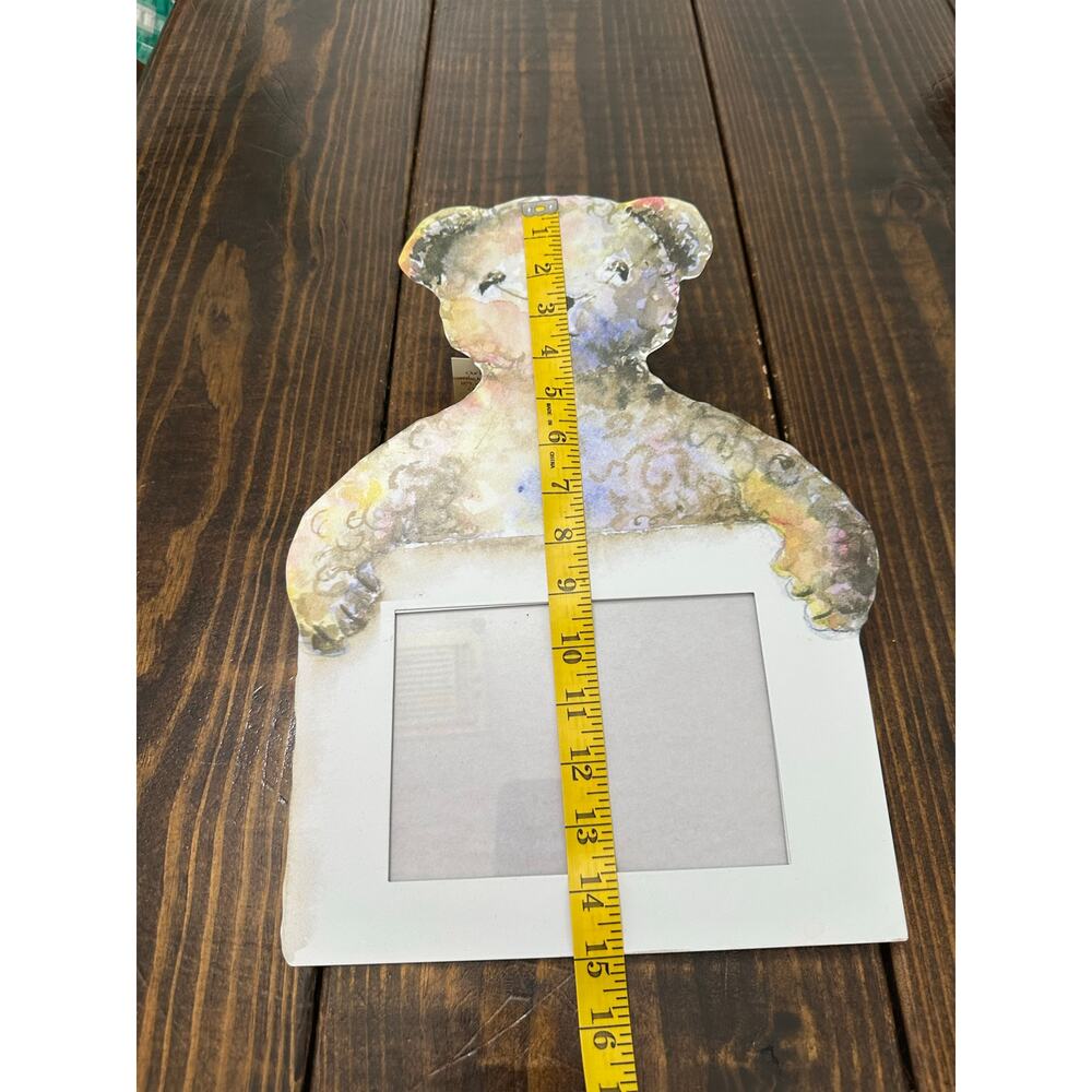 The Round Top Collection Metal teddy bear picture frame